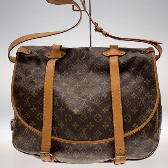 🔥EXTRA LARGE🔥 Authentic Louis Vuitton Saumur 43 Crossbody Shoulder Bag Boho - Picture 12 of 14